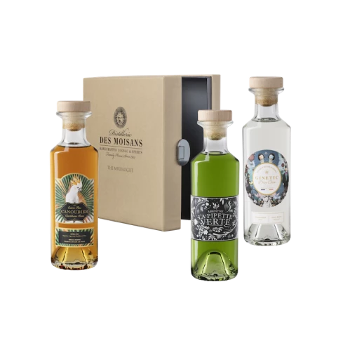 coffret mini mixo rhum canoubier gin ginetic absinthe la pipette verte