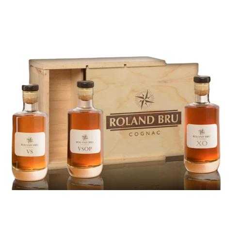 roland bru coffret degustation 3 x 20 cl